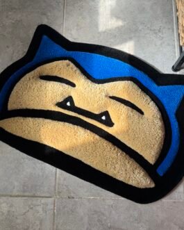 Fluffy Snorlax Rug