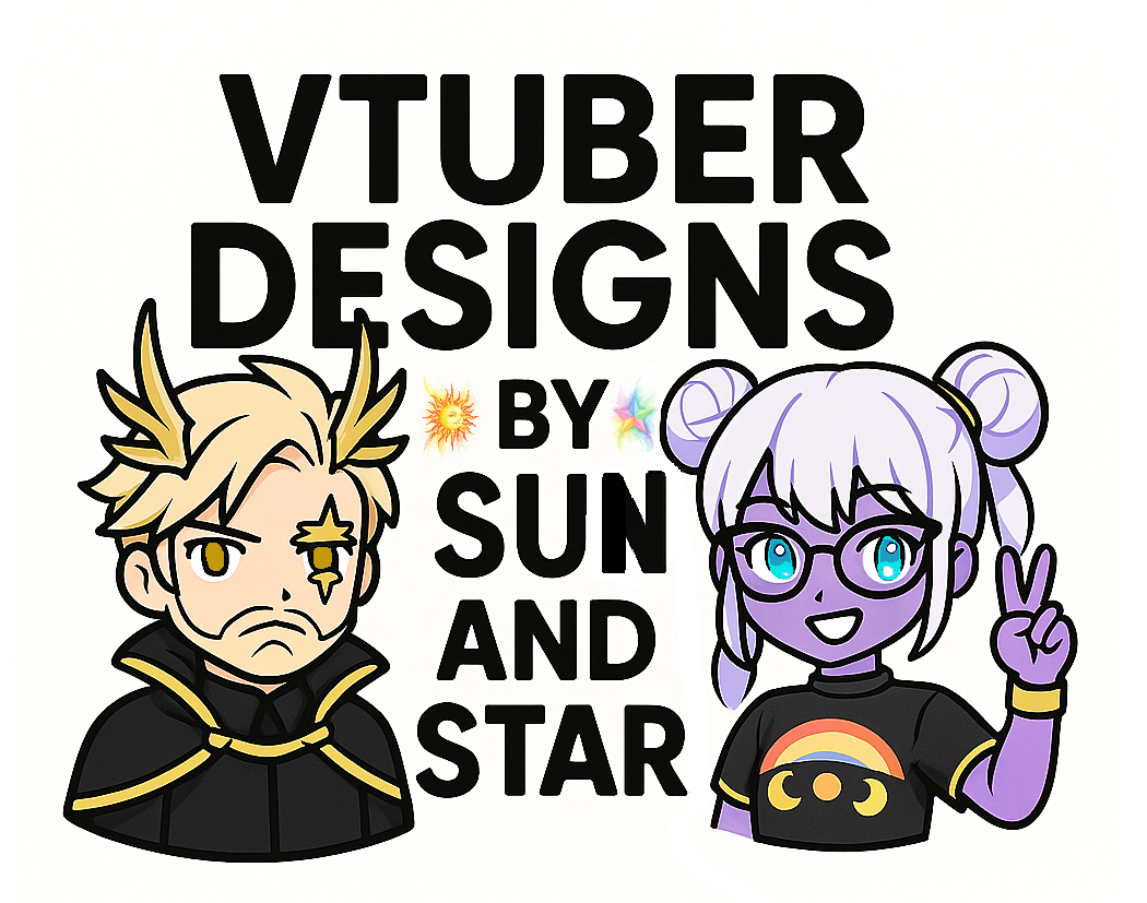 VTuber Designs by Sun and Star