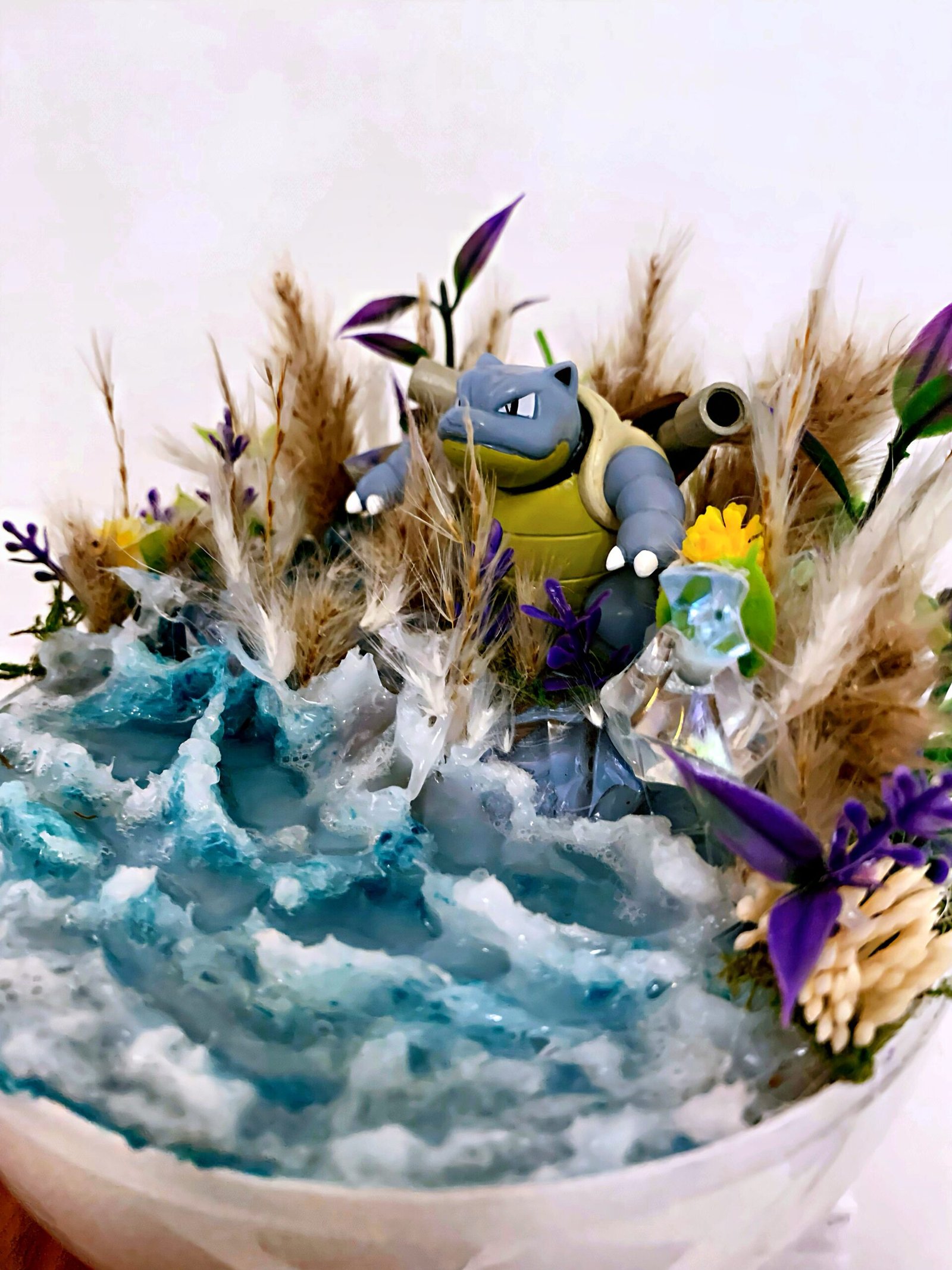 blastoise pokémon light terrarium