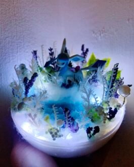 glaceon pokémon light up terrarium