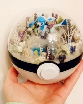 glaceon pokémon light up terrarium