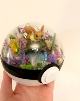 eevee pokémon light up terrarium