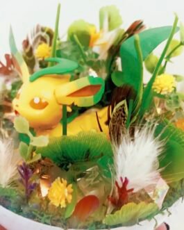 leafeon pokémon light up terrarium