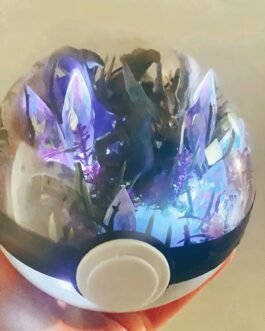 dark charizard pokémon deadly crystal forest terrarium light up