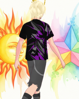 (TEST ITEM, DO NOT BUY!) Abstract Purple T-Shirt