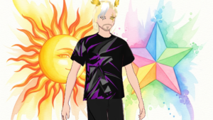 (TEST ITEM, DO NOT BUY!) Abstract Purple T-Shirt