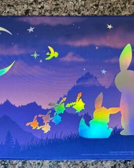 Foiled Eevee & Umbreon Twilight Playmat