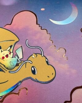 Foiled Dreamy Dragonite Playmat