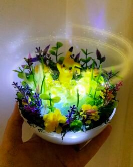 pickachu light up terrarium